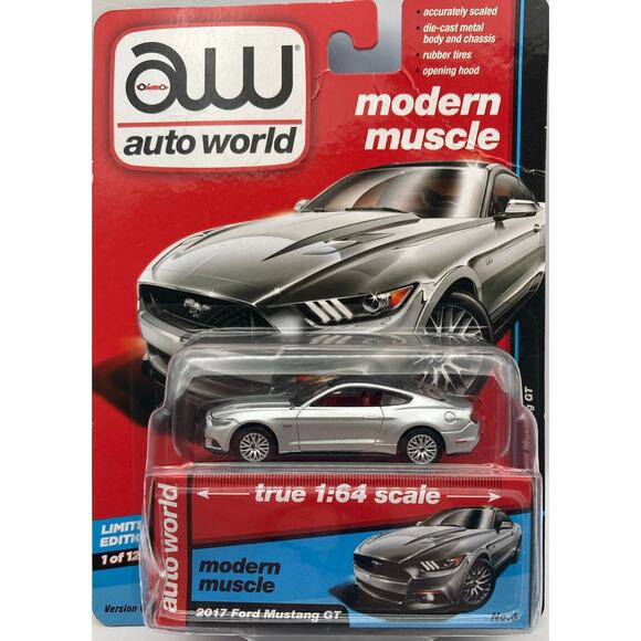 Auto World Modern Muscle 2017 Ford Mustang GT Diecast Car 1 of 1256 Version A - Picture 1 of 5